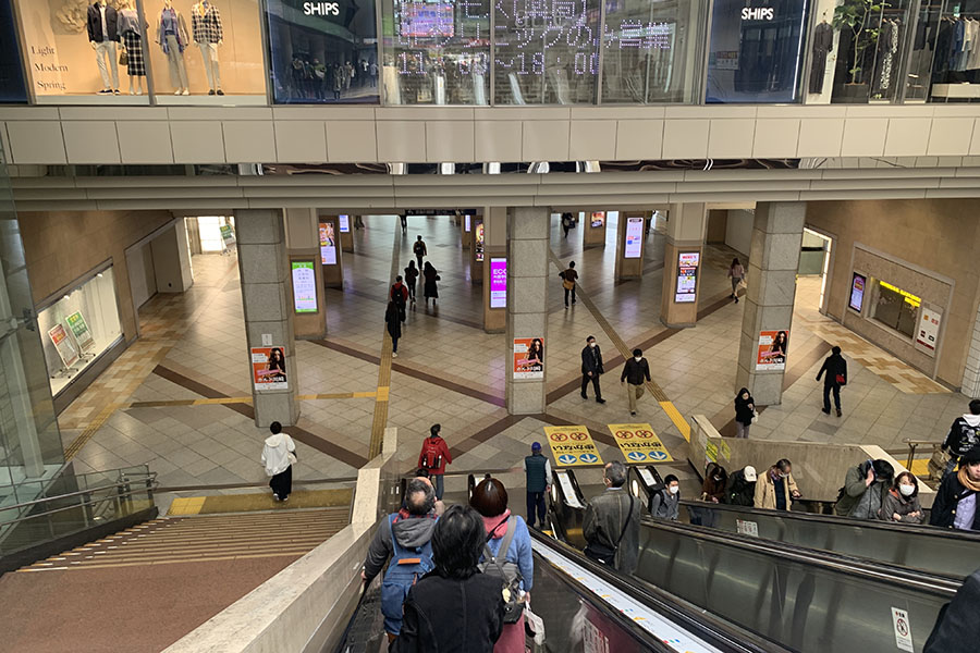 JR川崎駅から出発します②
